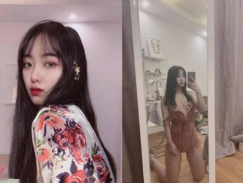 云盘高质露脸泄密！师范大学校花女神级小姐姐【高楠楠】被斯文眼镜男征服，对着镜子边口边拍