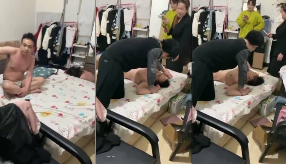 捉奸 你是谁呀 我是谁呀不知道是谁吗 敢做就敢当 他几年没回家 这是今年最文明捉奸竟然没打人 只是扒光