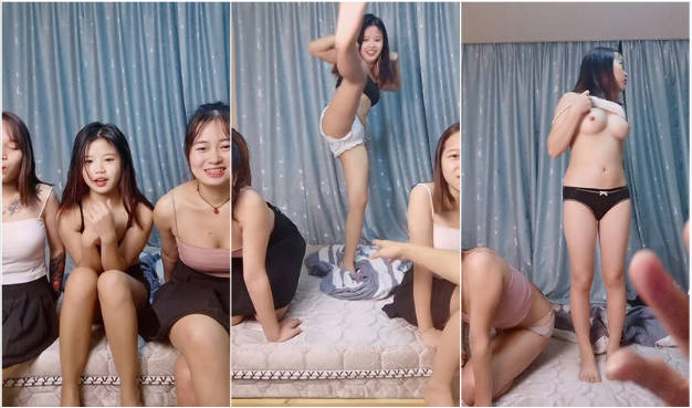 三个小嫩B排排坐,无差别无套路展示,翘着屁股鲍鱼迭罗汉,看看哪个妹妹最嫩最好看