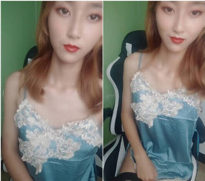 超有氣質小少婦穿著居家睡衣電腦椅上撩騷,壹顰壹笑很有女人味