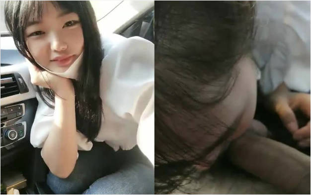 【骚劲小妖精】户外车后座拨开内裤露逼，下车脱光光口交啪啪抱起来干，很是诱惑喜欢不要错过