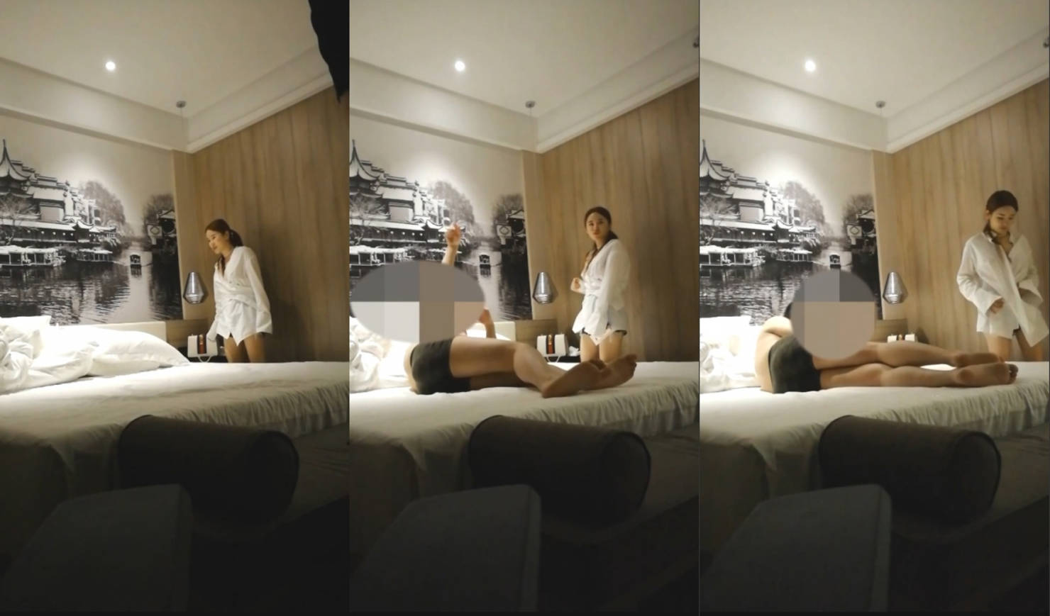 真实约炮大神【路易十六】爆肏离异瑜伽老师，贱货连奶罩都没穿，肏出V8的速度，嗷嗷叫，清晰对话超精彩