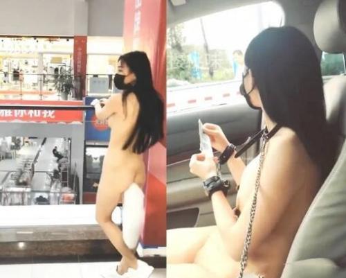 露出界天花板推特长腿大波网红小姐姐【樱桃味】极限户外调教式挑战商场街边各种场所裸体买西瓜